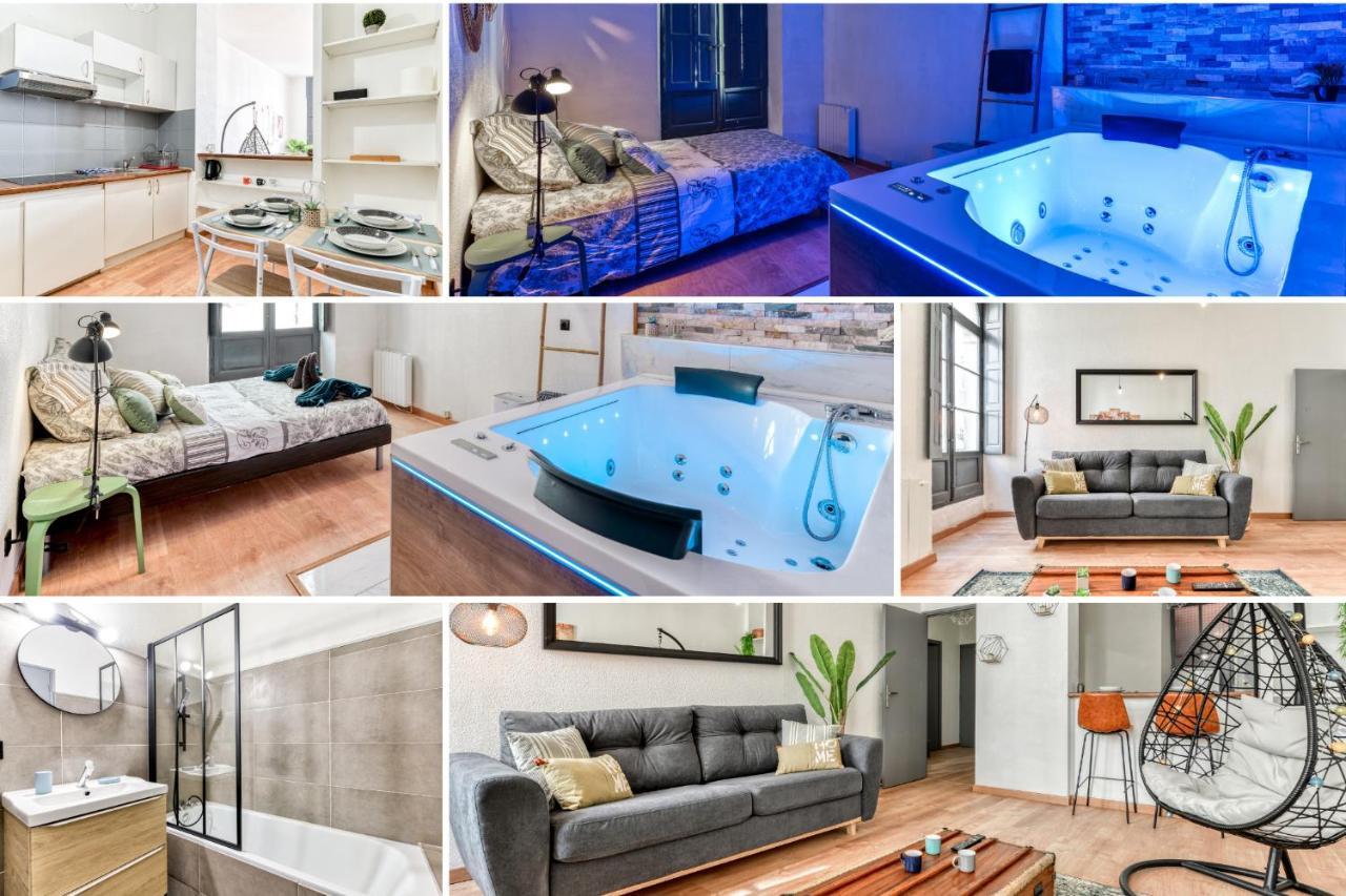 Parenthese Occitane -Wifi - Balneo- Parking Gratuit - Netflix Leilighet Carcassonne Eksteriør bilde